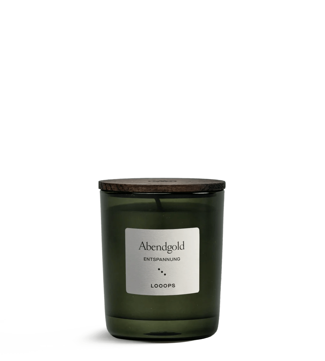 LOOOPS Kerze "ABENDGOLD" | natürliche Duftkerze (Limitierte Edition)