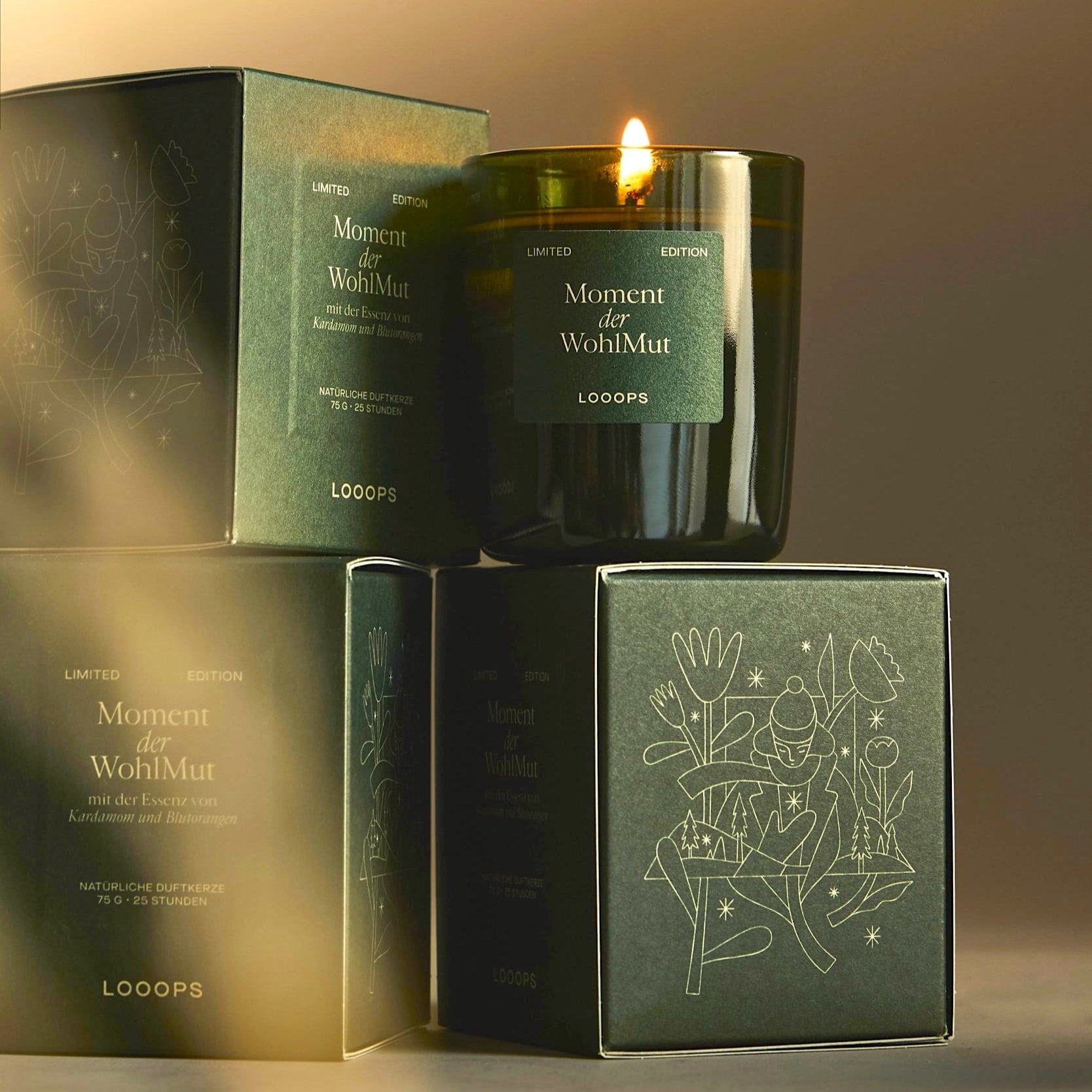 LOOOPS Candle "STARZ" | Natural Scented Candle (Limited Edition)