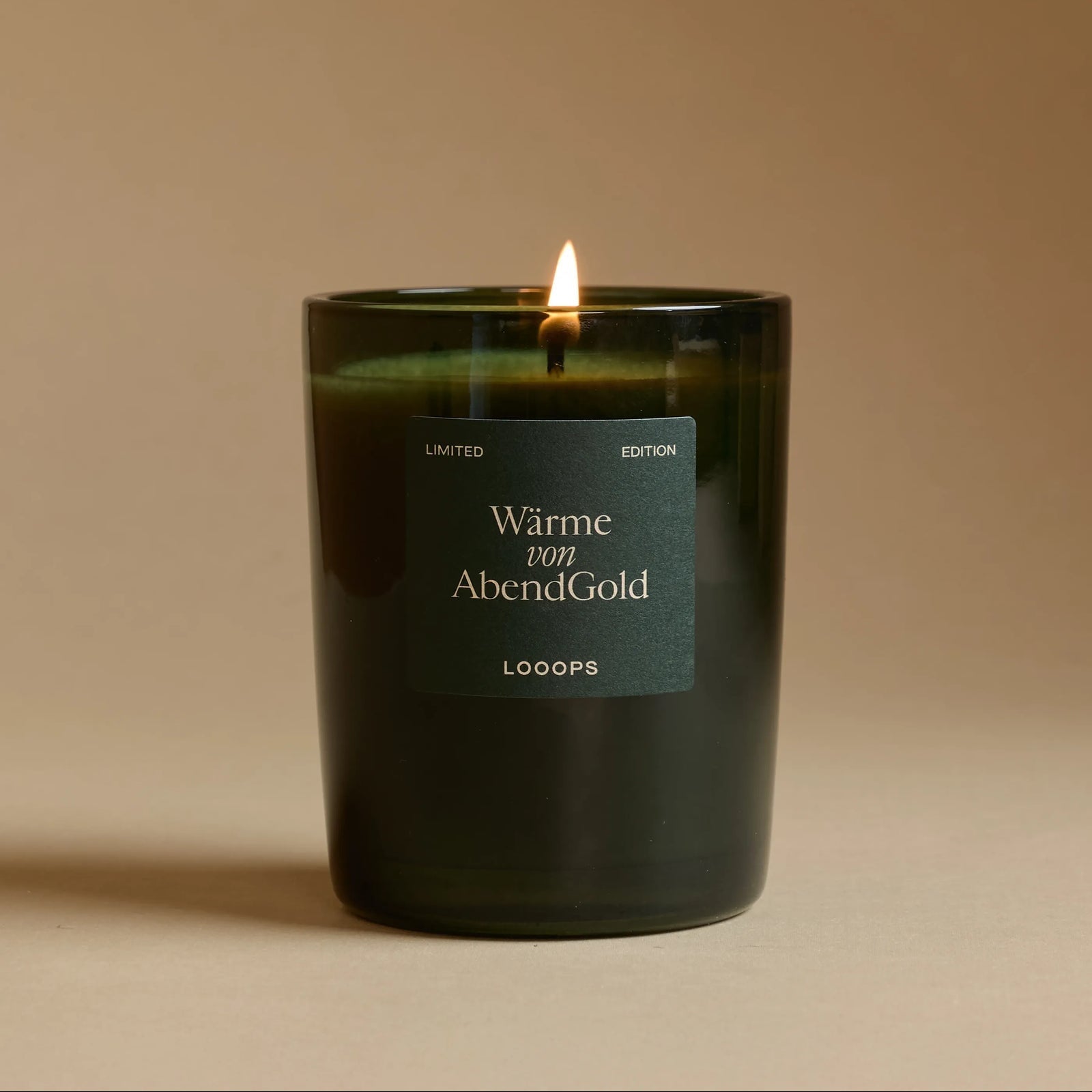 LOOOPS candle "ABENDGOLD" | natural scented candle (limited edition)