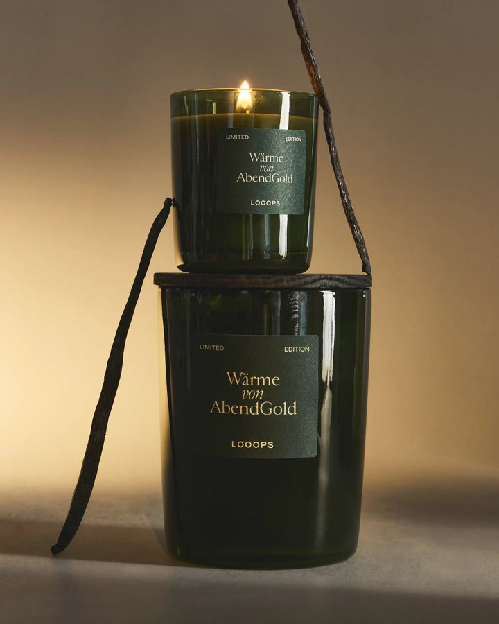 LOOOPS candle "ABENDGOLD" | natural scented candle (limited edition)