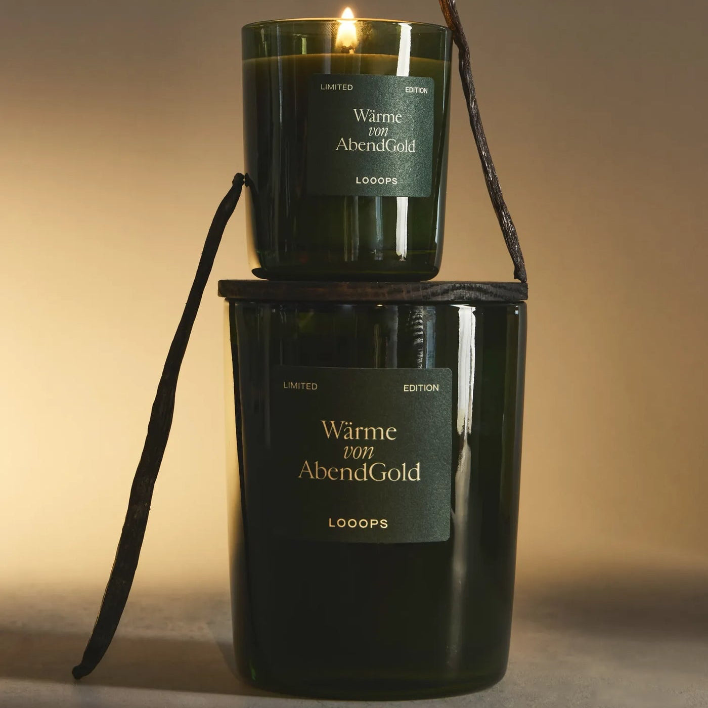 LOOOPS candle "ABENDGOLD" | natural scented candle (limited edition)