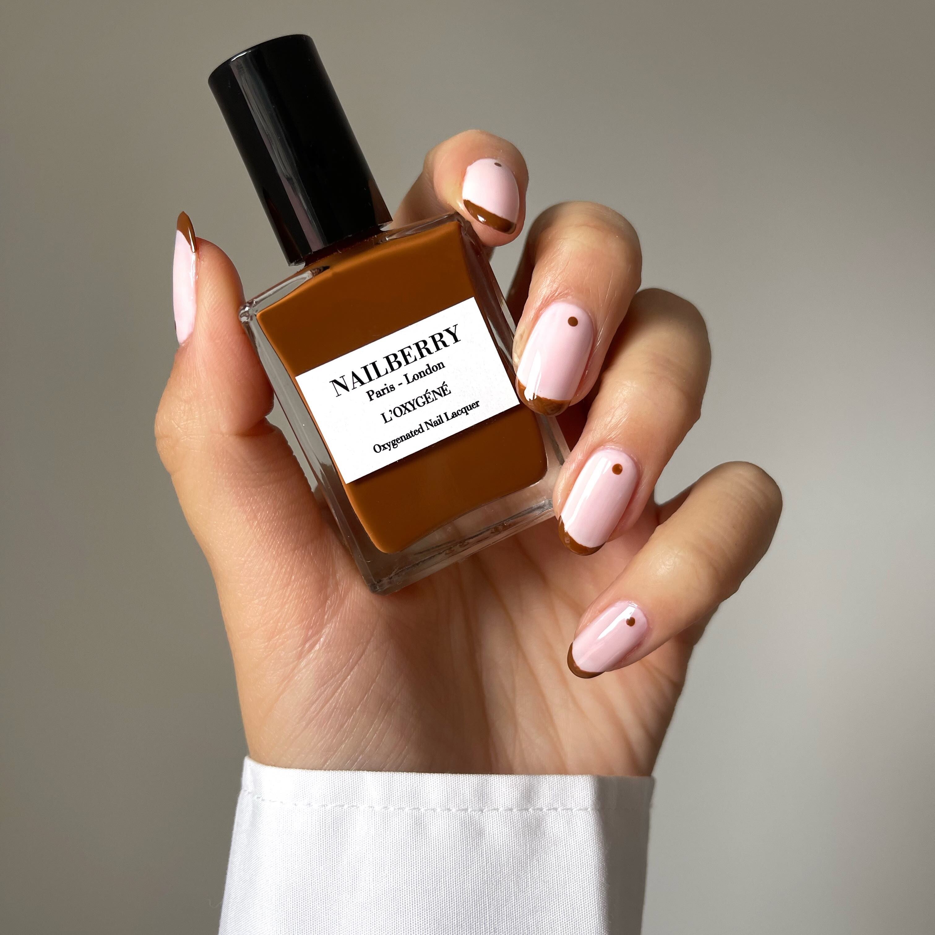 L'Oxygéné Nailberry Nail Polish - Coffee Bean (Fall Collection)