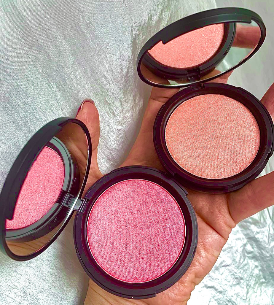 Luminescence ~ radiant blush and highlighter in one, in 2 shades