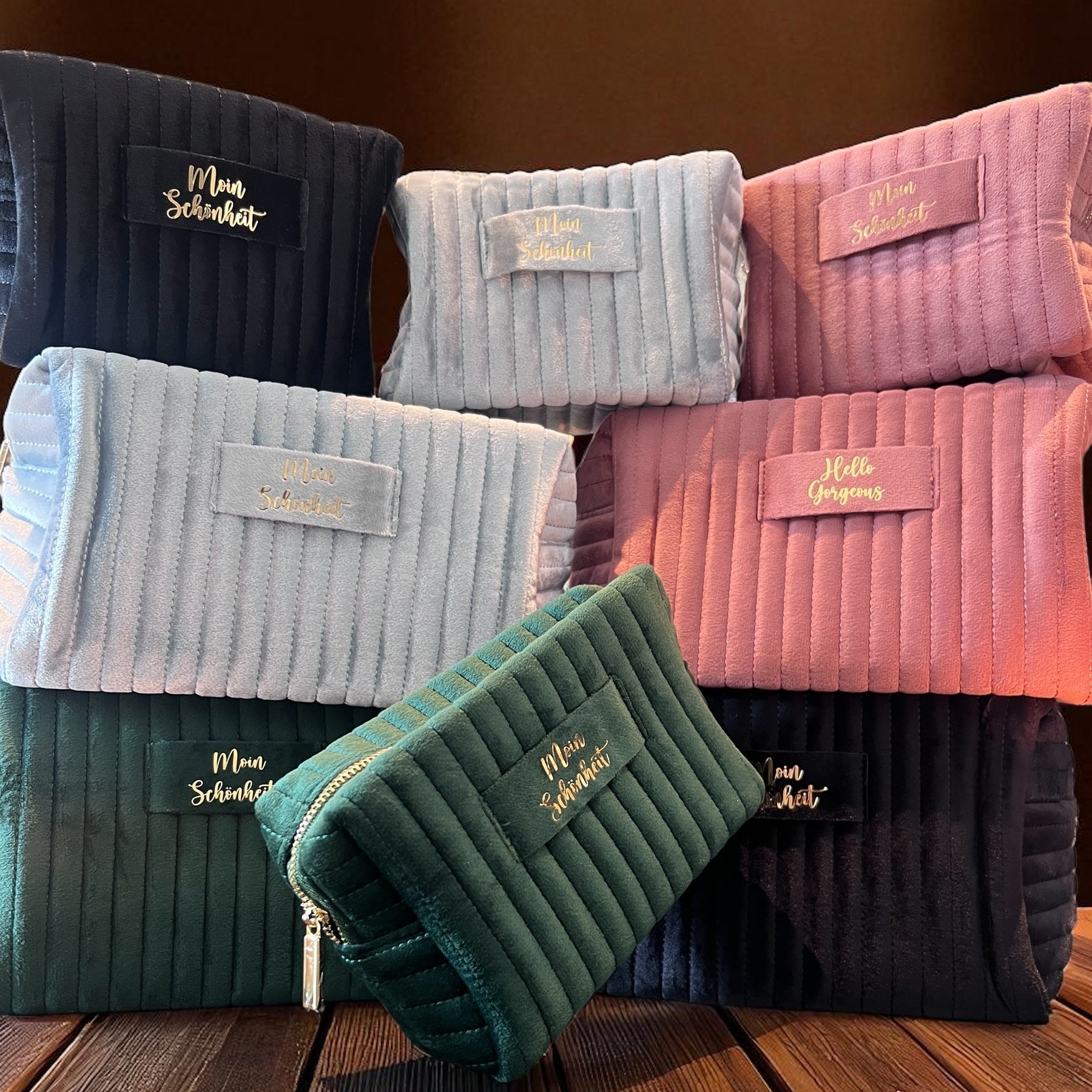 North Glow Make-Up Taschen-Set | Beauty-Bags (2 Größen)