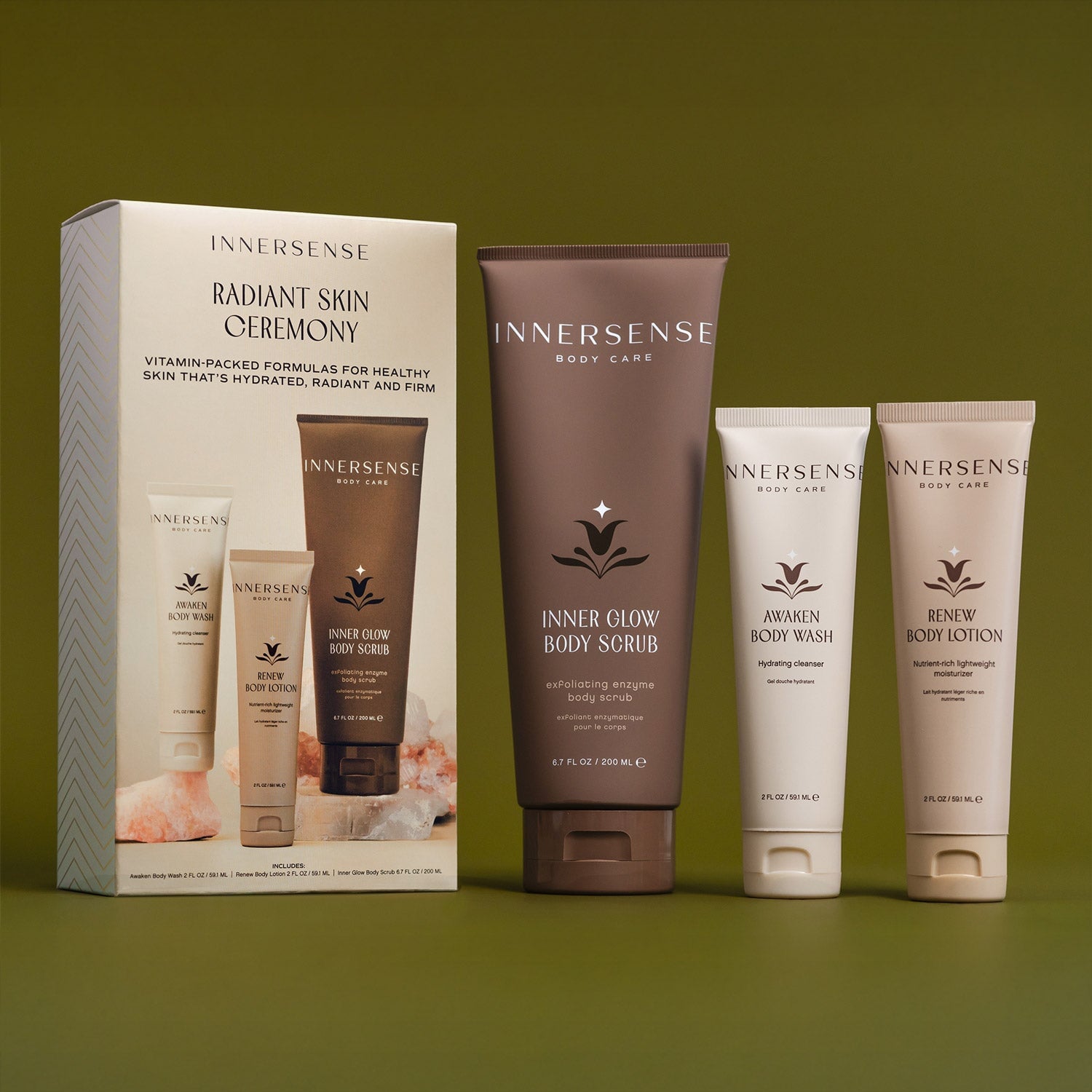 Radiant Skin Ceremony - Körperpflege Set von Innersense