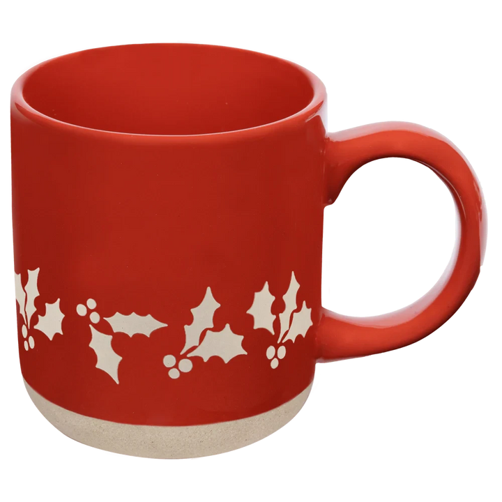 RED HOLLY Coffee Mug - Weihnachtstasse SWEET WATER DECOR
