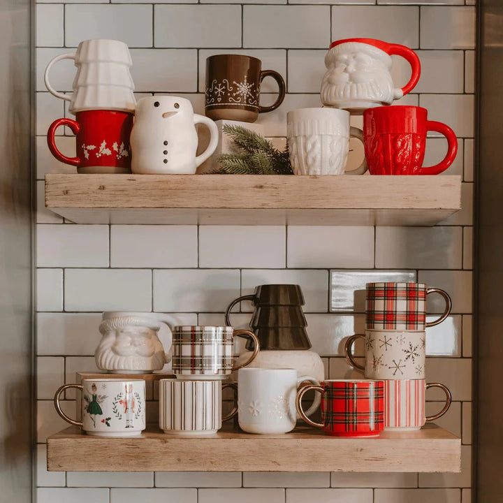 RED HOLLY Coffee Mug - Weihnachtstasse SWEET WATER DECOR