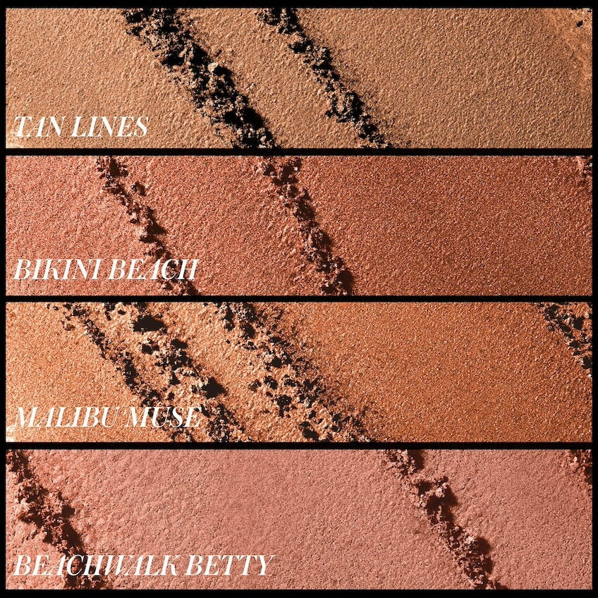 Farb- und Texturbeispiele der 4 Farben des ReDimension Hydra Bronzers von RMS.