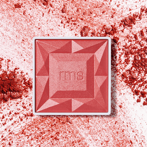 Textur- und Farbbeispiel des RMS ReDimension Hydra Blush Kir Royale auf weißem Untergrund.