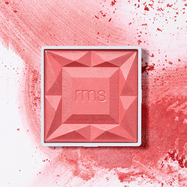 Textur- und Farbbeispiel des RMS ReDimension Hydra Blush Pomegranate Fizz auf weißem Untergrund.