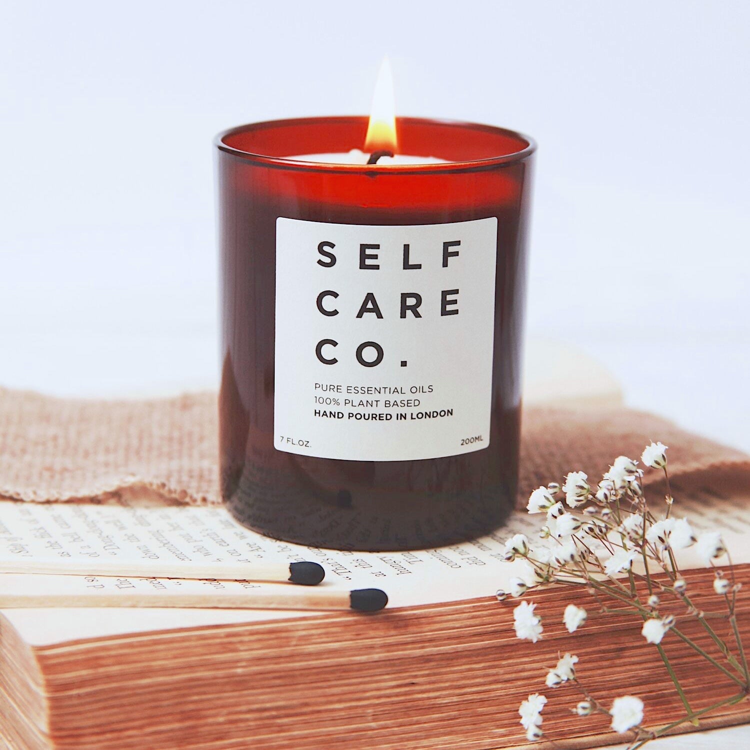 REFRESH - Sojawachskerze 'Eukalyptus + Peppermint'