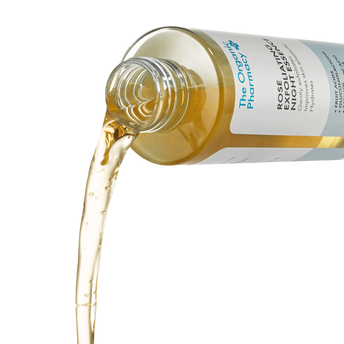 Rose Exfoliating Night Essence · The Organic Pharmacy - AHA Serum Peeling