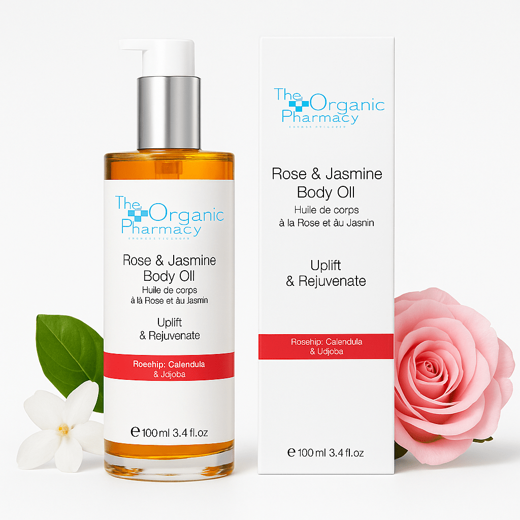 Rose & Jasmine Body Oil - sinnliches Körperöl von The Organic Pharmacy