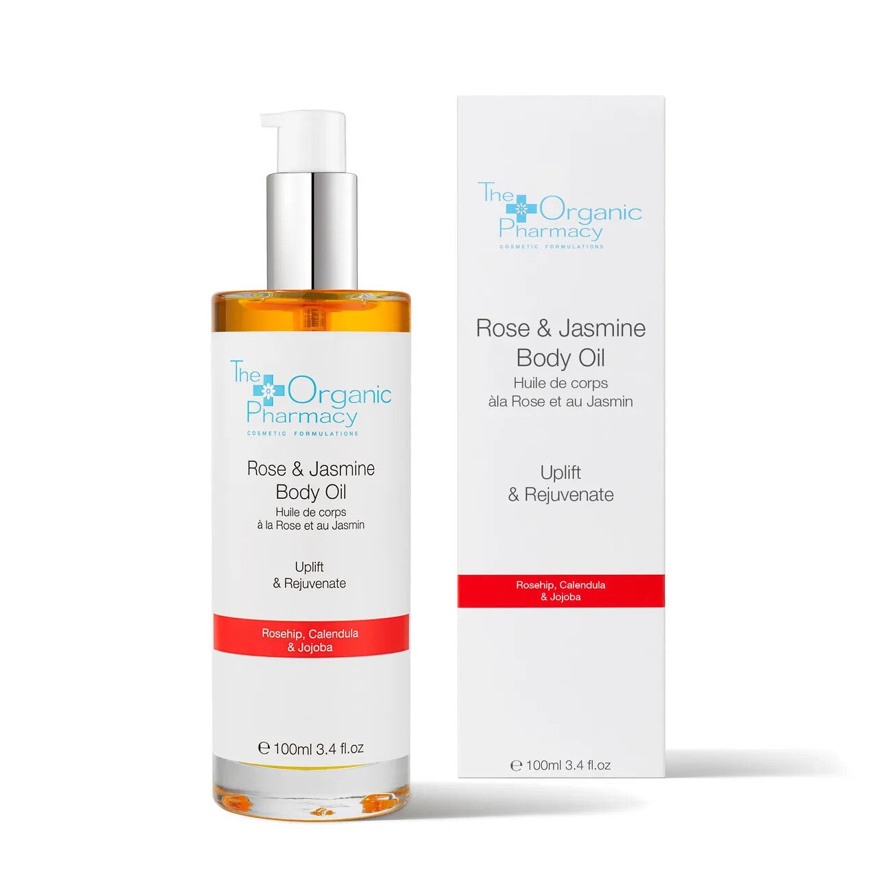 Rose & Jasmine Body Oil - sinnliches Körperöl von The Organic Pharmacy