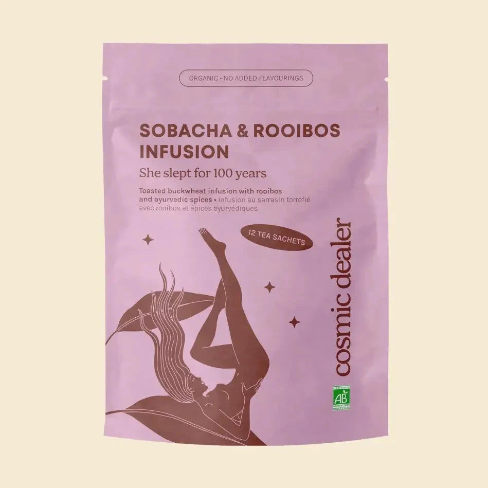 Sobacha & Rooibos Infusion Kräuter Tee für eine erholsame Abendroutine