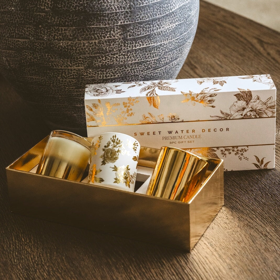 Luxuriöses Frühlingskerze Kerzenset von Sweet Water Decor