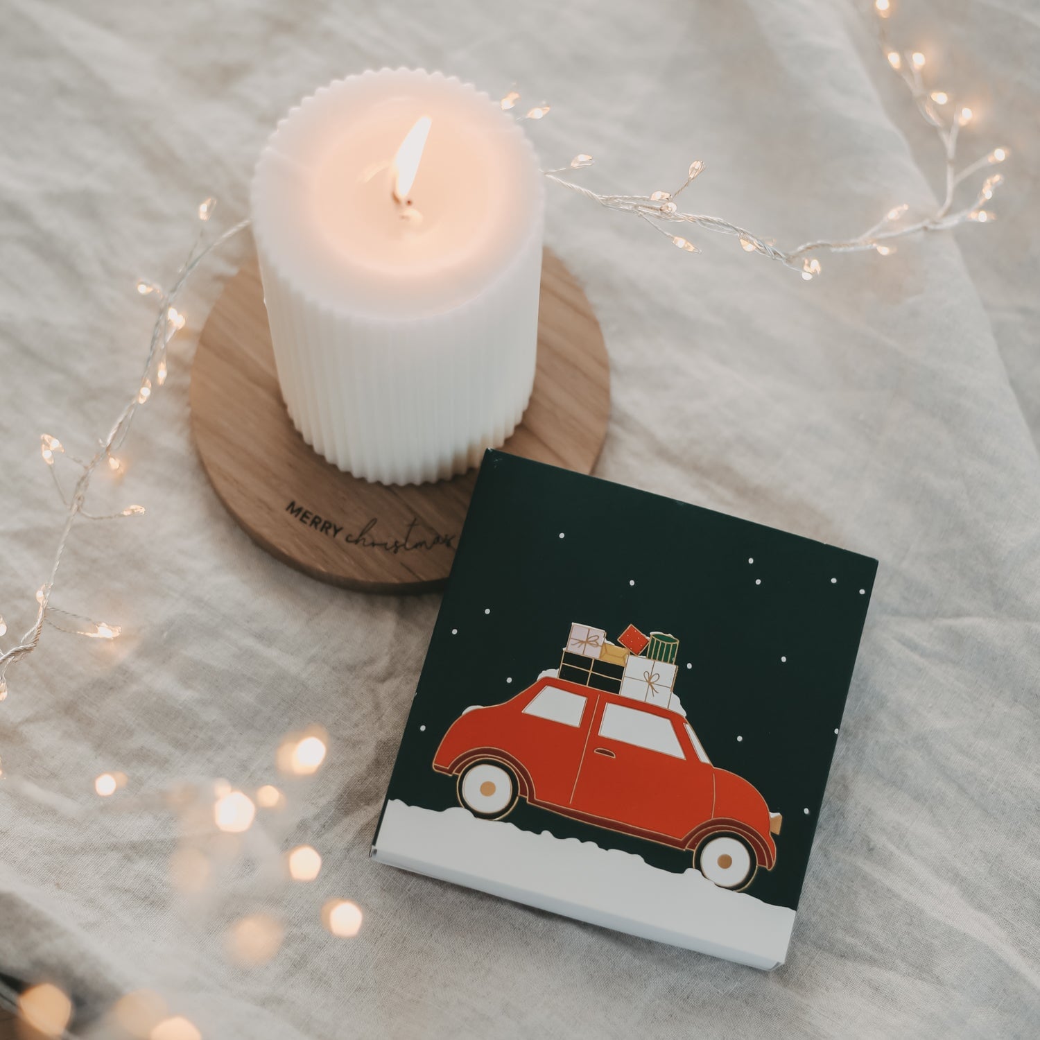 Streichhölzer CHRISTMAS CAR - Eulenschnitt