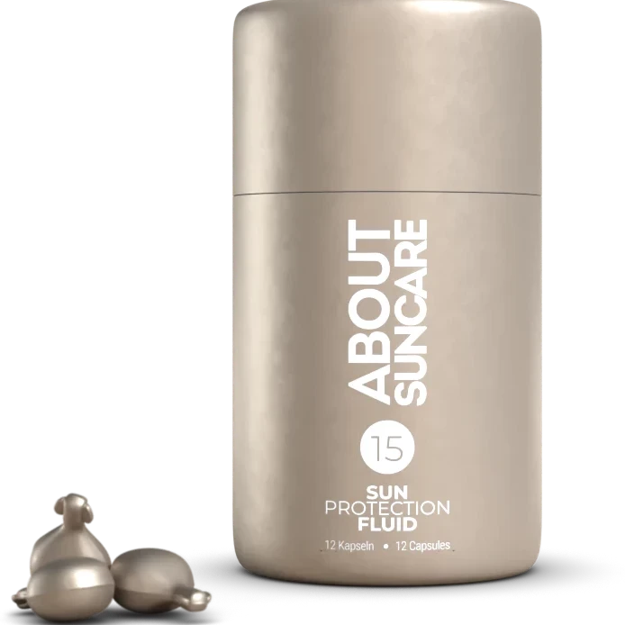 Sun Protection Fluid SPF 15 - Sonnenfluid in Kapselform mit LSF 15