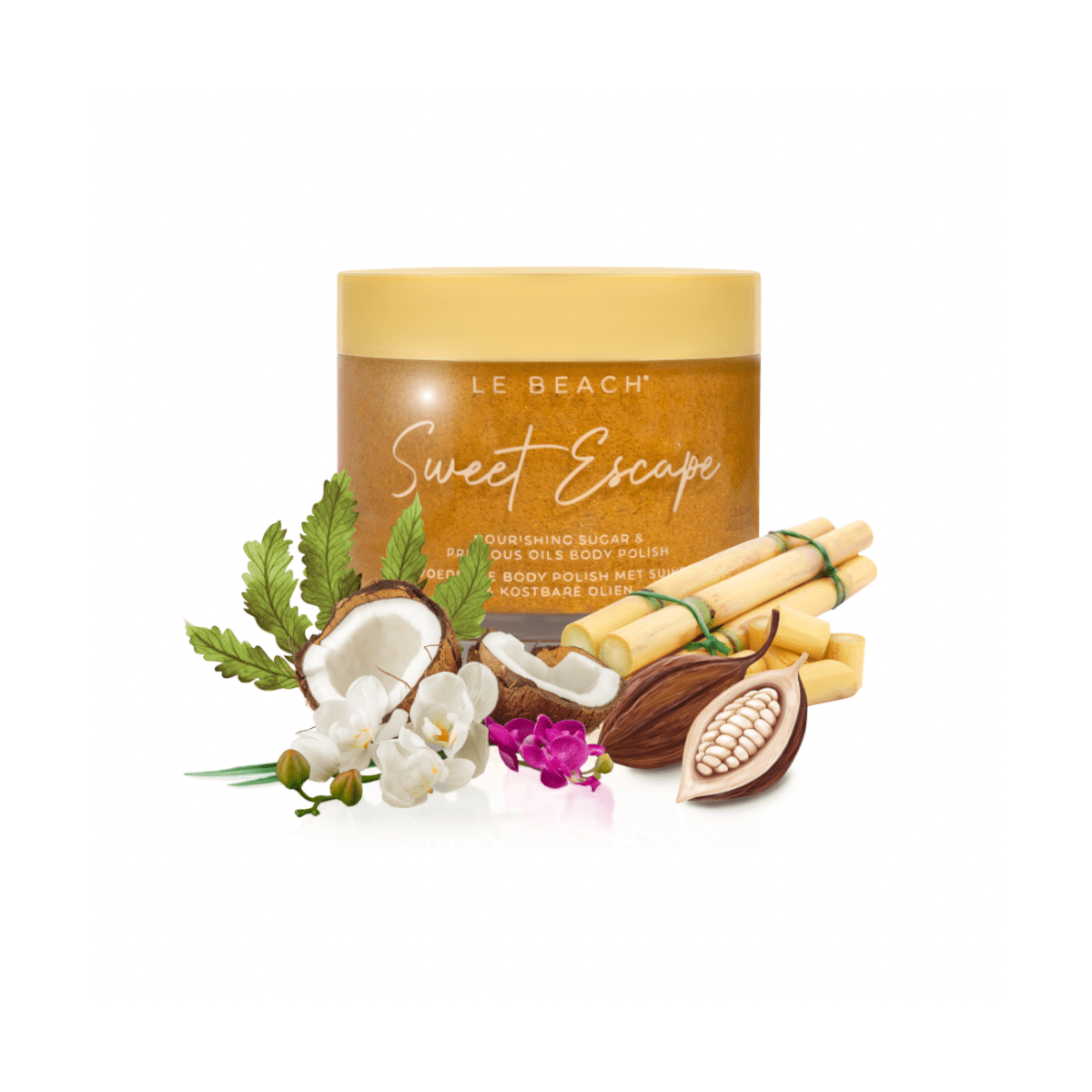 Sweet Escape - Zuckerpeeling mit tropisch-warmem Duft