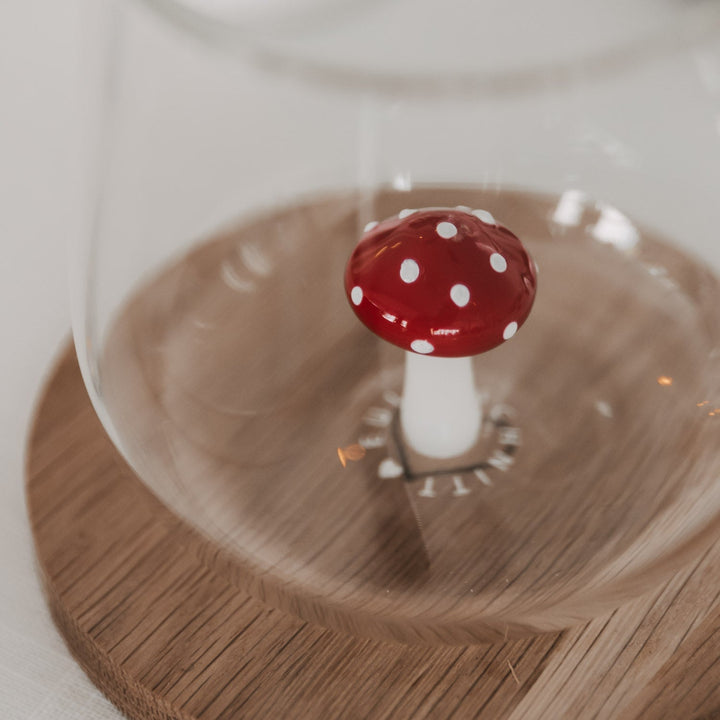 Trinkglas 3D-Figur PILZ von Eulenschnitt