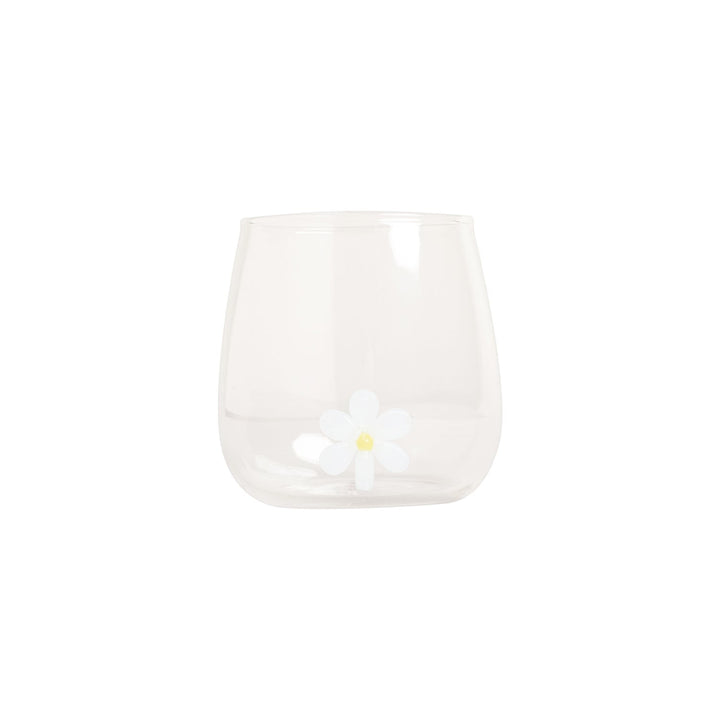 Drinking glass DAISY - owl cut