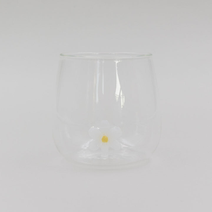 Drinking glass DAISY - owl cut