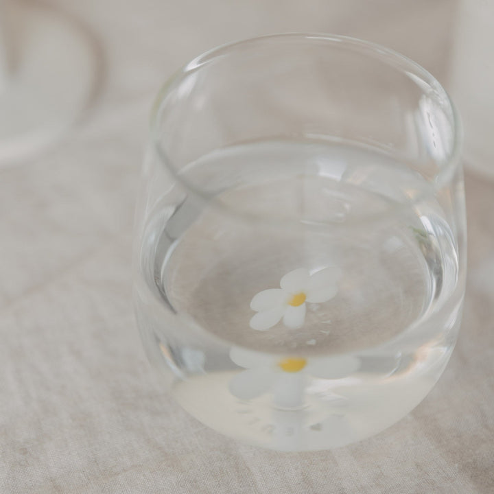 Drinking glass DAISY - owl cut