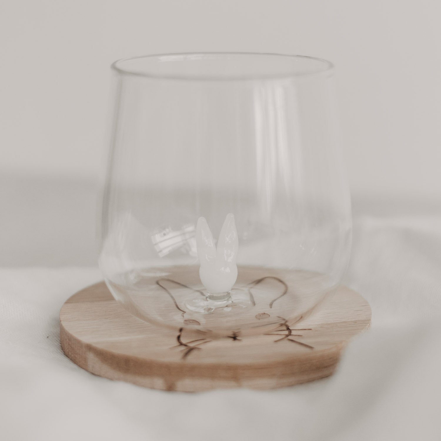 Trinkglas HASENFIGUR - Eulenschnitt