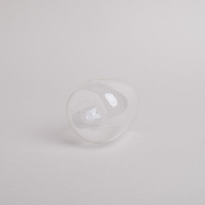 Drinking glass RABBIT FIGURINE - Owl cut