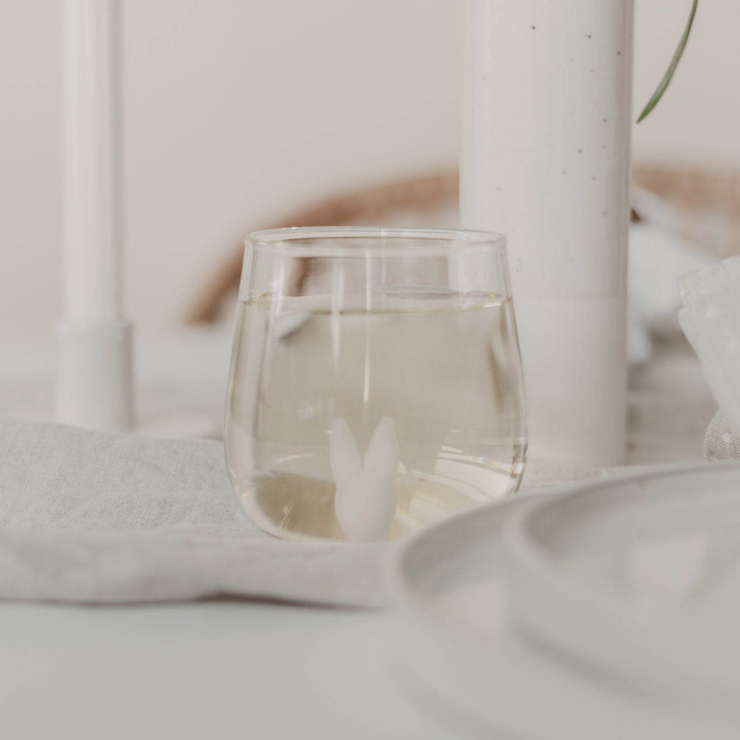 Trinkglas HASENFIGUR - Eulenschnitt