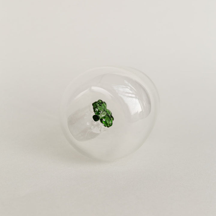 Drinking glass CLOVERLEAF FIGURE - Owl cut