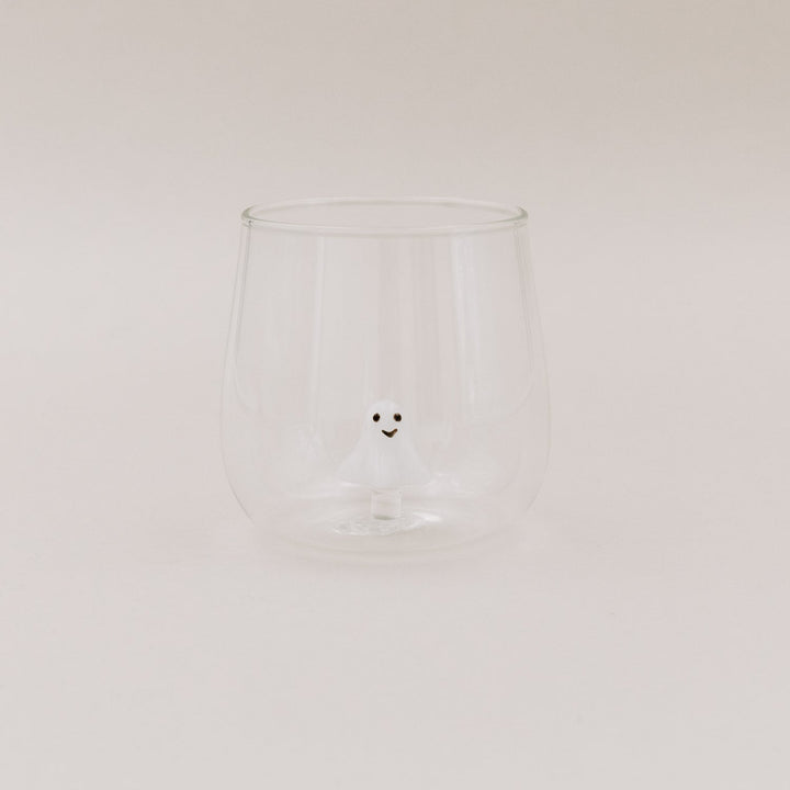 Trinkglas mit 3D-Figur GEIST von Eulenschnitt