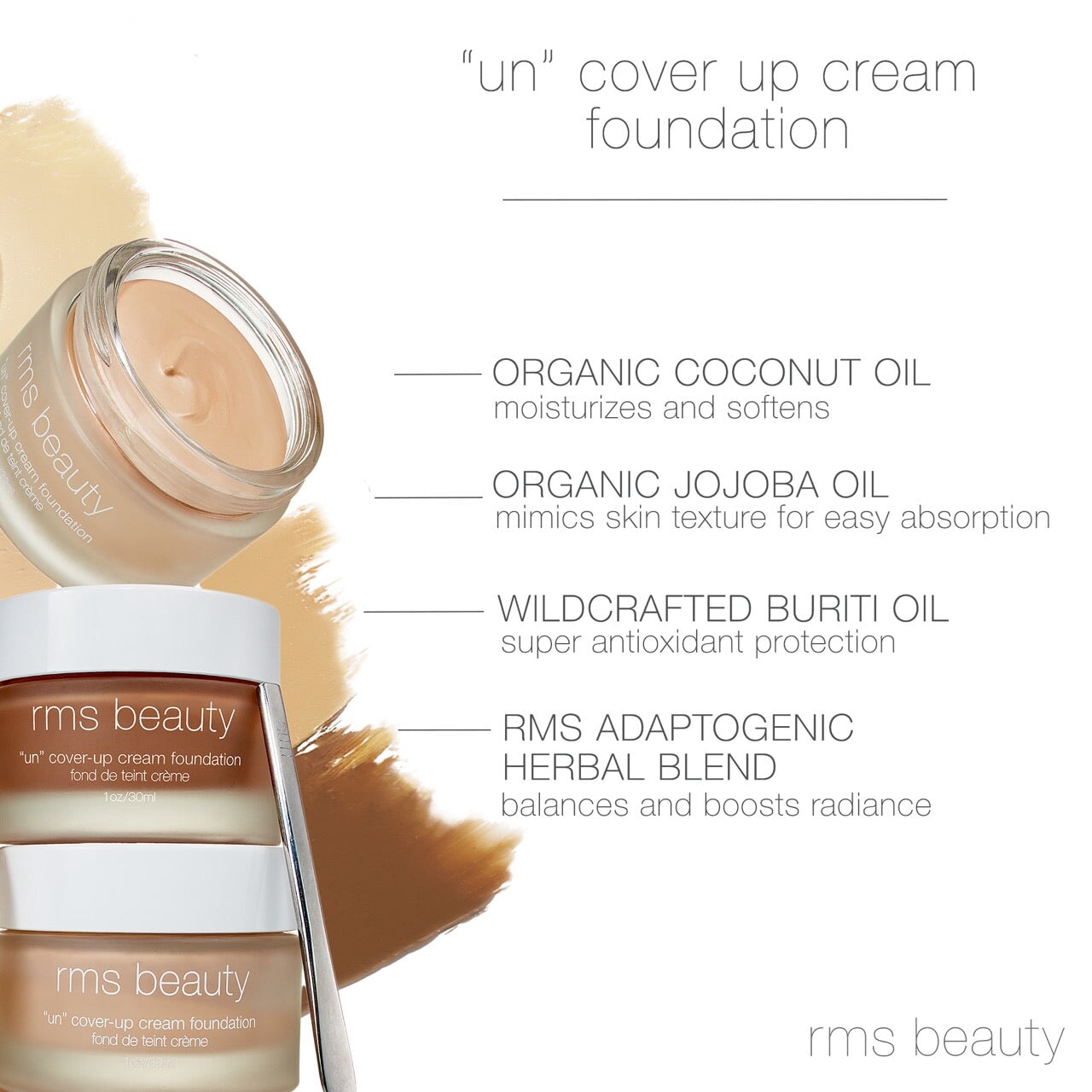 UnCoverup Cream Foundation | RMS Beauty - Makeup Primer