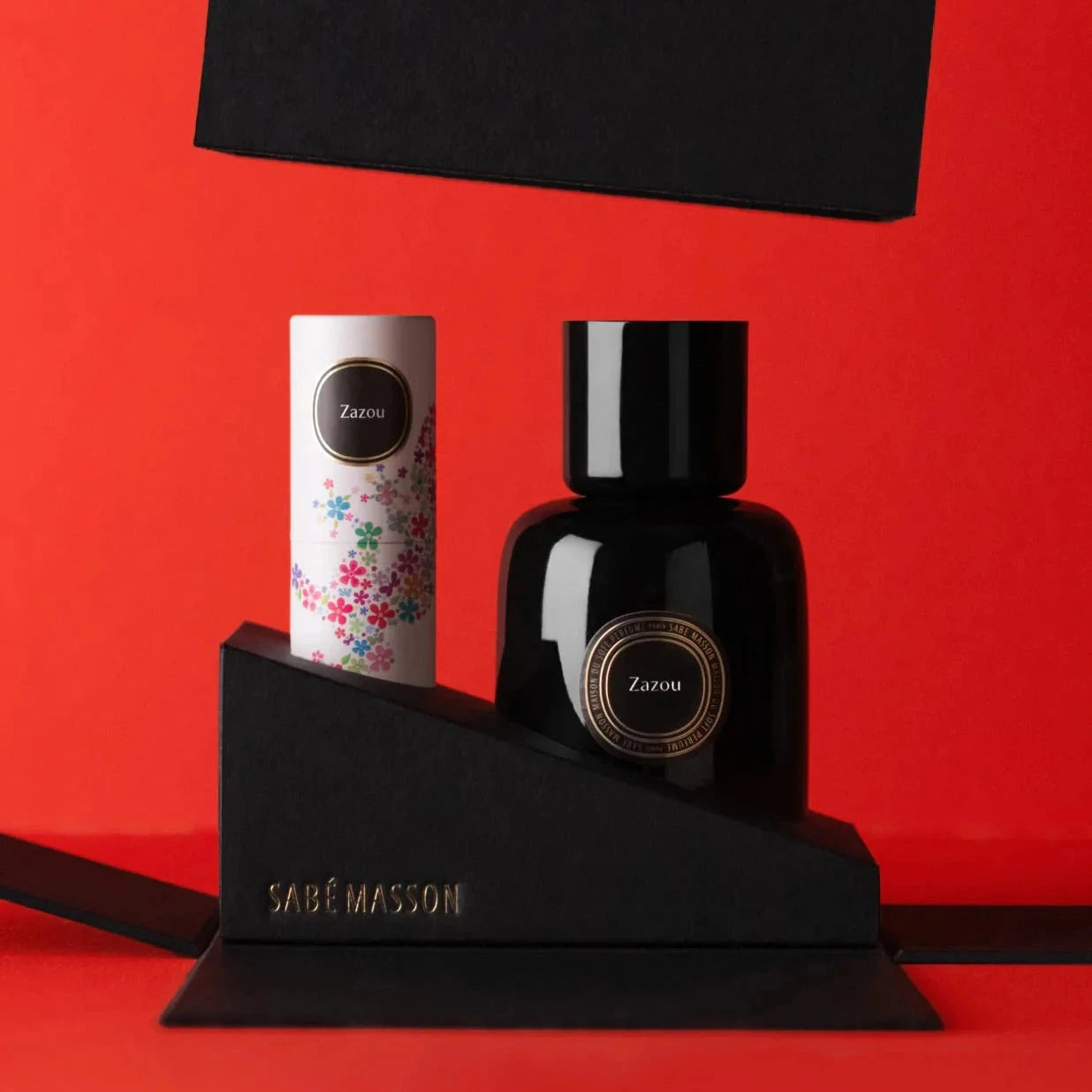 Zazou Duftset La Rencontre von SABÉ MASSON – Soft Perfume Stick und Flüssig-Parfum, zitrisch-floraler Duft mit Orangenblüte, Neroli & Amber, vegan & alkoholfrei