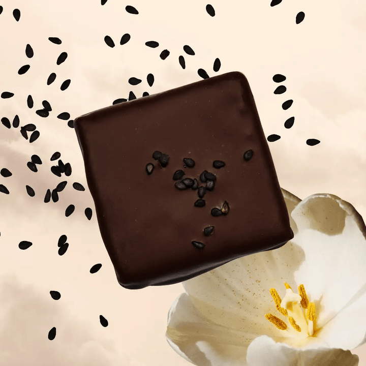 BLACK SESAME with CHAI - 4er Box Chakra Schokolade - COSMIC DEALER