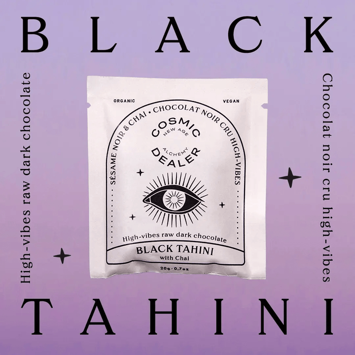 BLACK SESAME with CHAI - 4er Box Chakra Schokolade - COSMIC DEALER