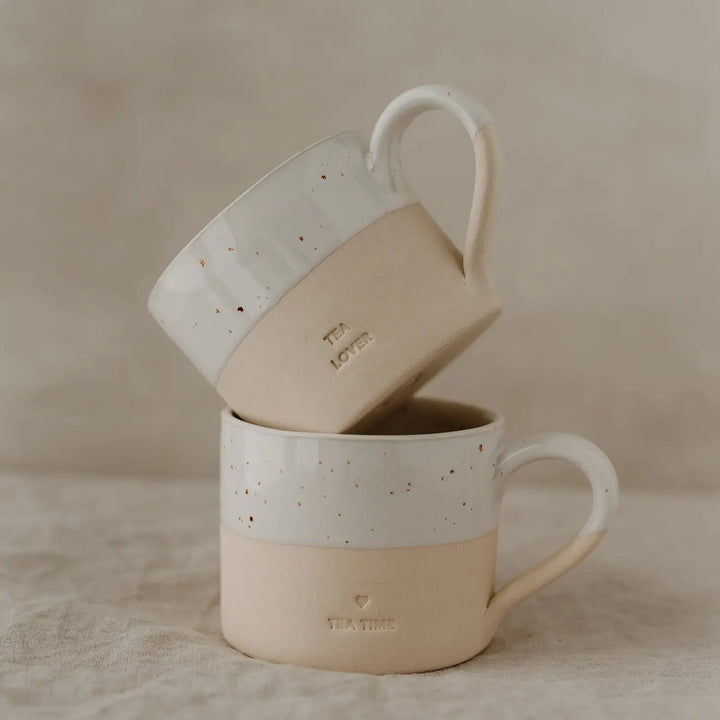 Teetasse "Tea Lover", handgefertigt aus Keramik