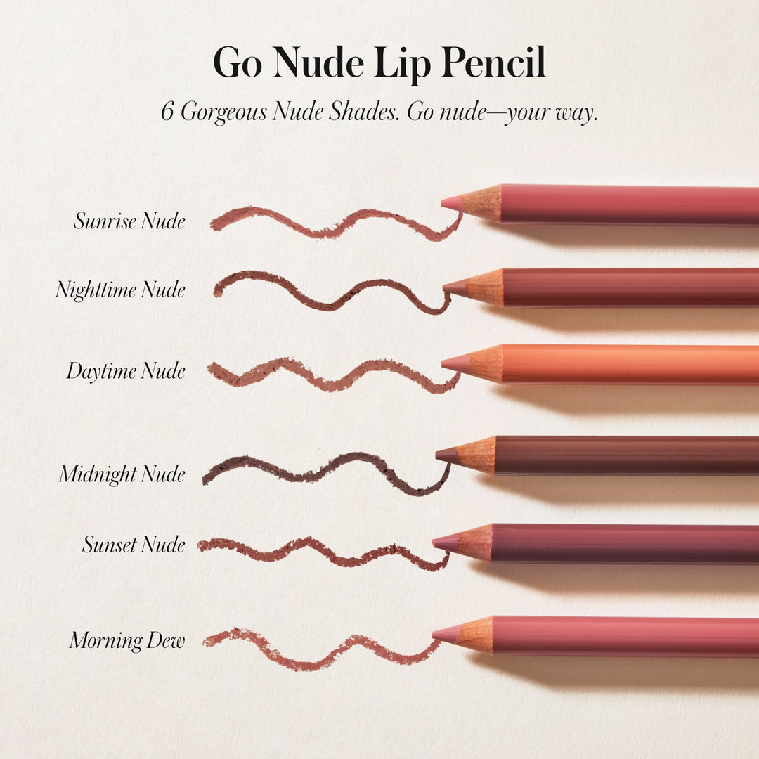 Go Nude Lip Pencil - Pflegender Lippenkonturstift in Nighttime Nude North Glow