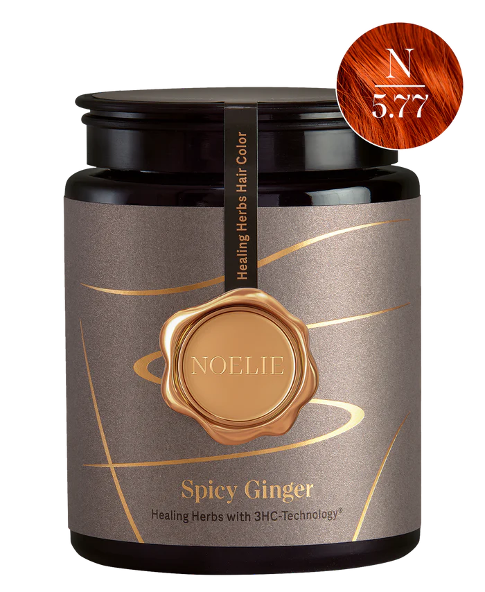 Spicy Ginger- pflegende Pflanzenhaarfarbe-Healing Herbs Hair Color North Glow