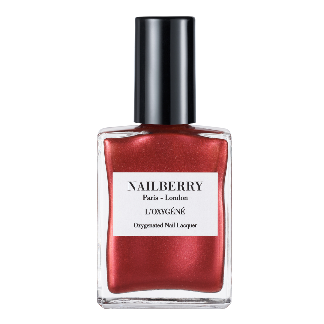 Nailberry Nagellackflasche To The Moon And Back NEW MOON COLLECTION 2022 vor weißem Hintergrund. North Glow