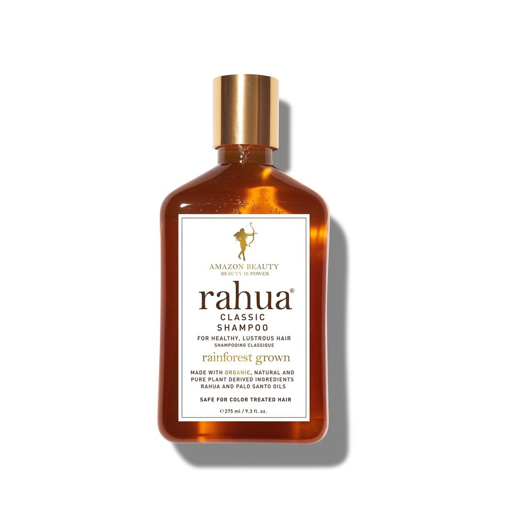 Rahua Classic Shampoo Flasche vor weißem Hintergrund.