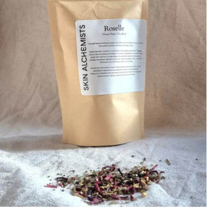 Roselle - bio-zertifizierter Tee mit Hibiscus, Pfefferminze und Süßholzwurzeln North Glow