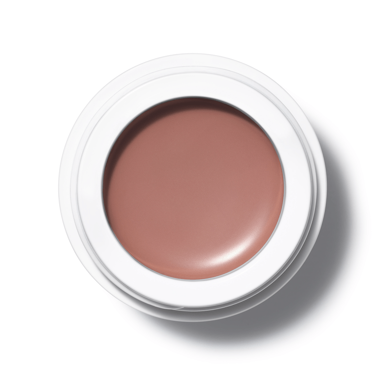 Offener All Over Colour Tiegel Chamoisee aus der Vogelperspektive steht auf weißem Untergrund.