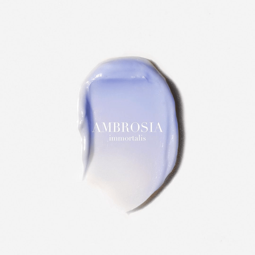 Lilfox Ambrosia Augenmaske blaue Textur