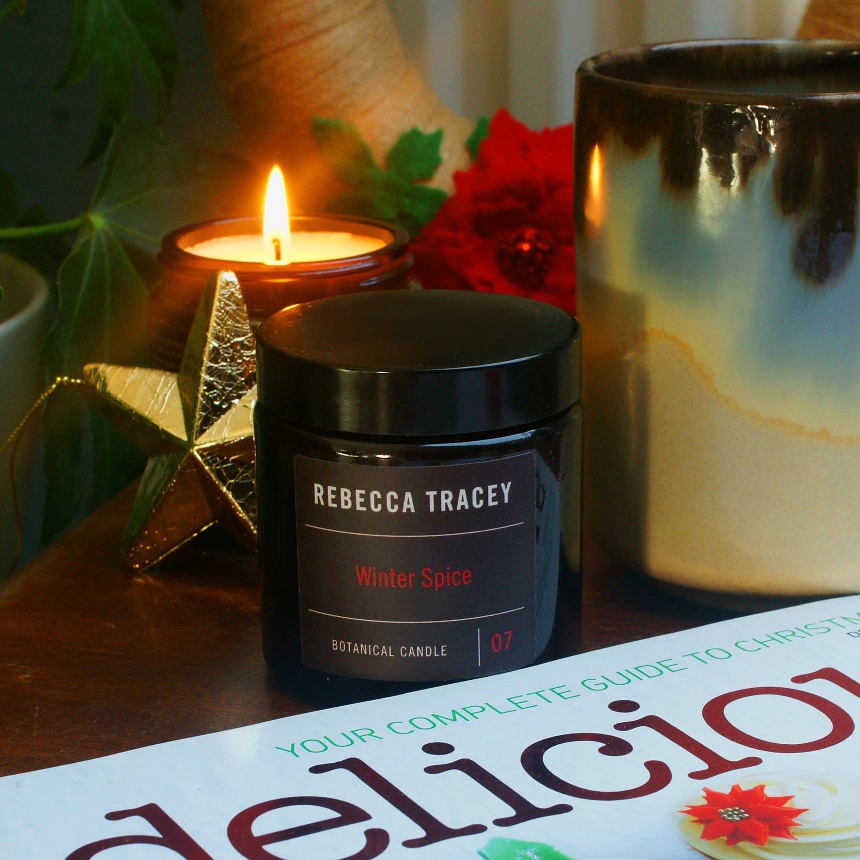 Kerze, Candle, Wellbeing, Juwel Kerze, Soja wachs, ätherische Öle, Aromatherapie