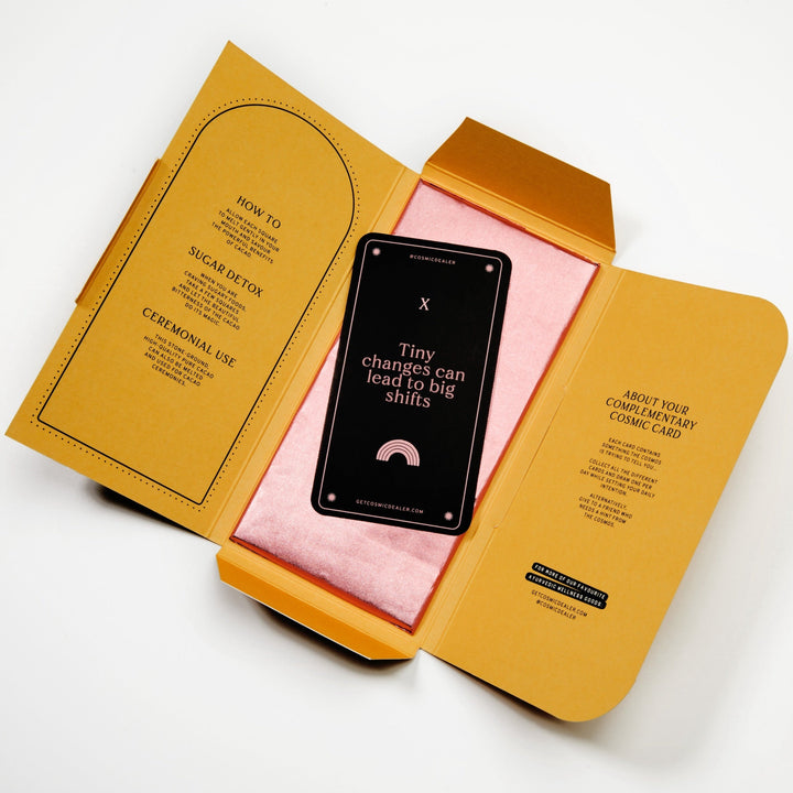 Cosmic Dealer 100% Chocolate Lemon & Ginger: Morning Cleansing