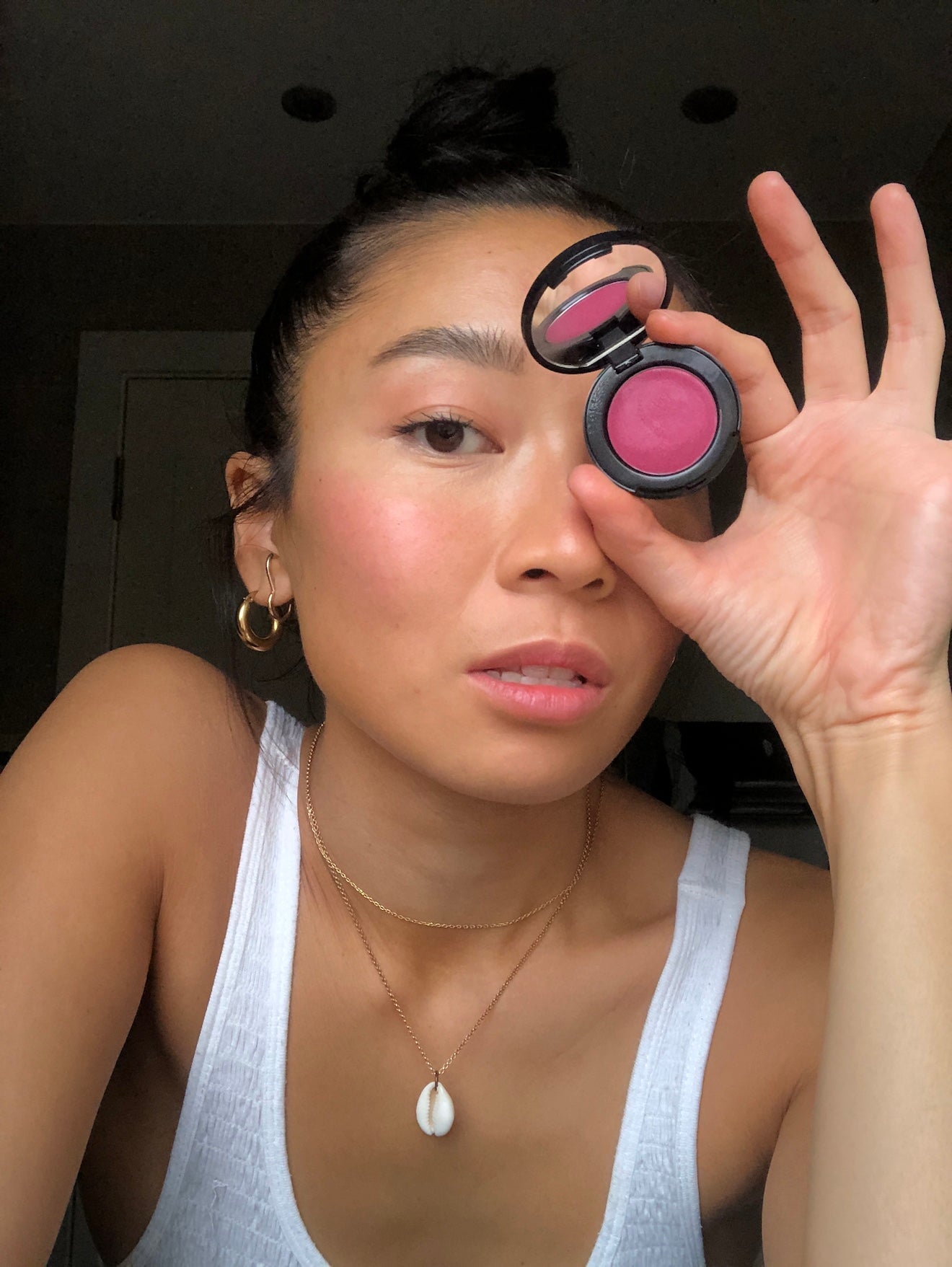 Creamy blush in intense colors