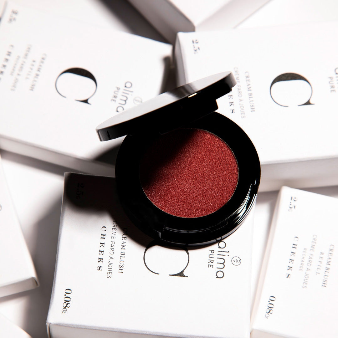 Creamy blush in intense colors