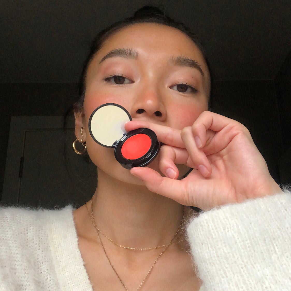 Creamy blush in intense colors
