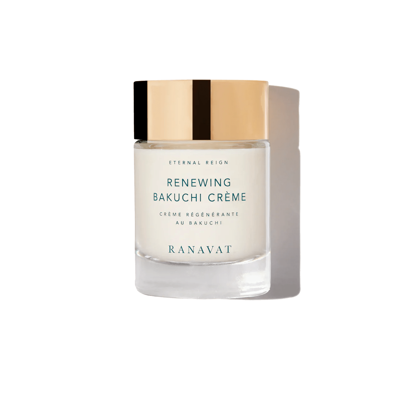 Ranavat Renewing Bakuchi Creme vor hellem Hintergrund